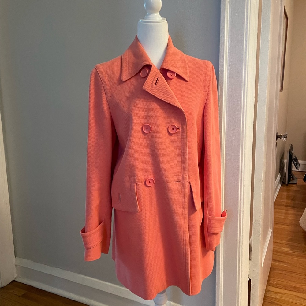 Banana Republic 3/4 length lined pea coat